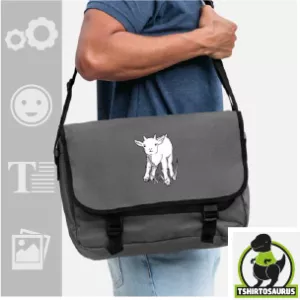 Sac chèvre original à personnaliser en ligne, boutique Spreadshirt. Chèvre mignonne, couleurs personnalisables.