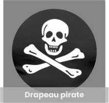 Réalisez et imprimez un cadeau drapeau pirate ou un accessoire piraterie original avec Spreadshirt, nombreux articles, nombreux designs.
