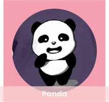 Panda mignon à imprimer sur accessoire, tote bag, mug t-shirt ou casquette. Imprimer un cadeau panda original avec Spreadshirt.
