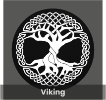 Cadeau viking imprimé à la demande. Objet personnalisé viking, accessoire nordique à créer en ligne.