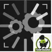 Loading, symbole chargement, roue composée de barres fines en dégradé. Motif à imprimer en ligne.