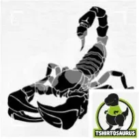 Pictogramme de scorpion à imprimer sur votre t-shirt ou accessoire Spreadshirt : mug, tote, casquette scorpion personnalisée.