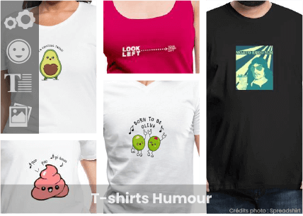 T-shirt humour, blague apéro, jeu de mot avocat. Personnaliser un t-shirt humour.