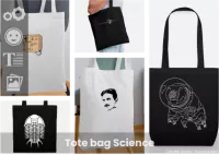 Tote bag science personnalisé : créez le vôtre, et inventez votre accessoire rigolo ou intelligent à imprimer en ligne.