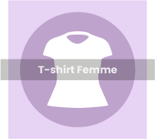 T-shirt personnalisé femme à customiser soi-même en ligne. Personnalisez votre t-shirt femme avec une citation, dessin, logo etc.